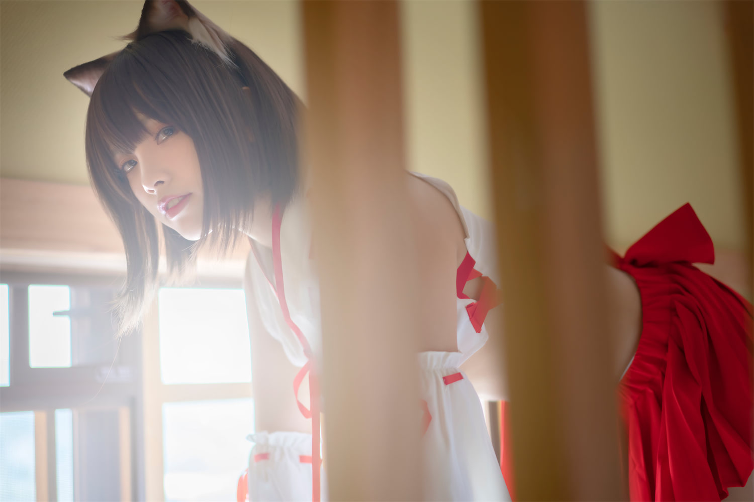 Neko-薇薇 - 巫女 [30P] - 第1张 - 机器猫次元