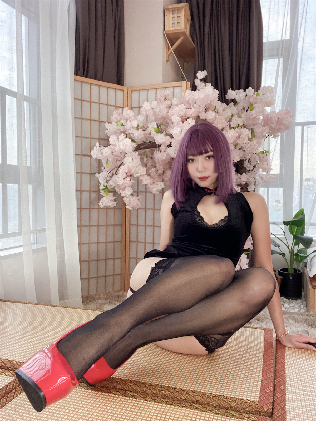 Money冷冷 - 高叉旗袍 [108P] - 第2张 - 机器猫次元