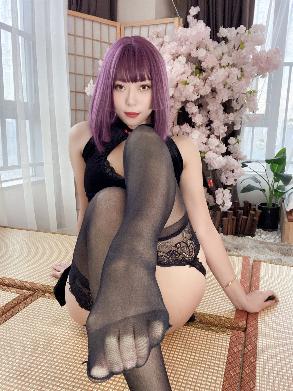 Money冷冷 - 高叉旗袍 [108P] - 第4张 - 机器猫次元