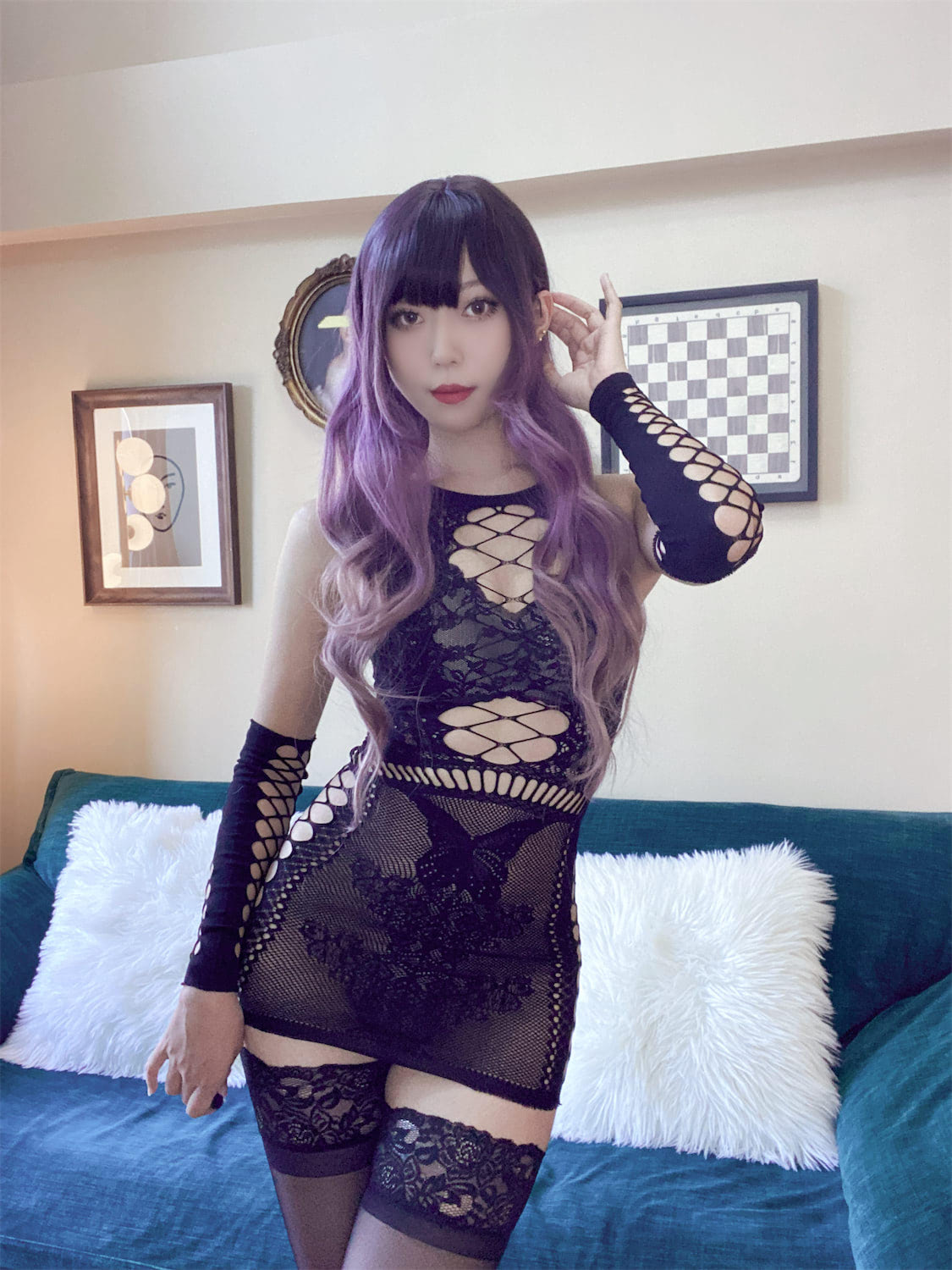 Money冷冷 - 花花网衣 [89P] - 第6张 - 机器猫次元