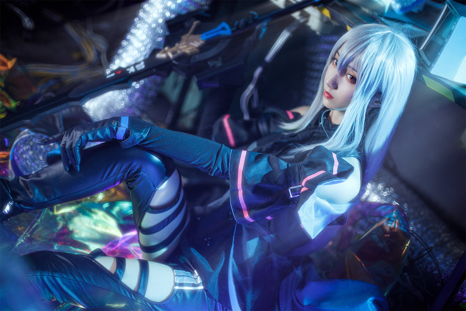 木绵绵OwO - 明日方舟 斯卡蒂 [16P] - 第1张 - 机器猫次元