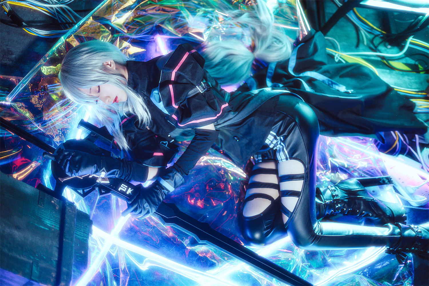 木绵绵OwO - 明日方舟 斯卡蒂 [16P] - 第3张 - 机器猫次元
