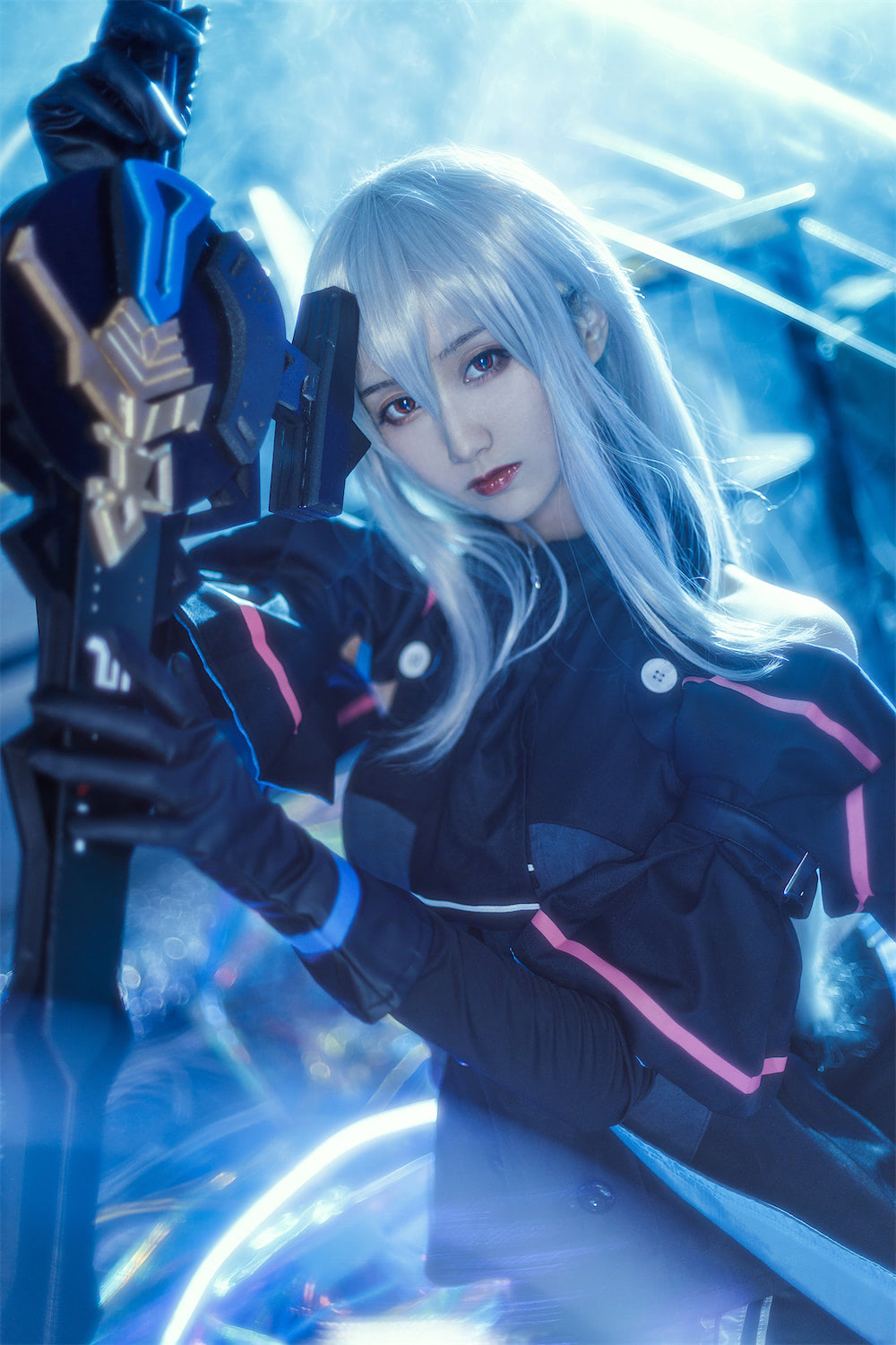 木绵绵OwO - 明日方舟 斯卡蒂 [16P] - 第6张 - 机器猫次元