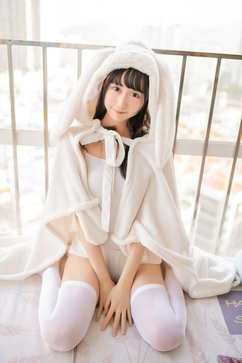 木绵绵OwO - 浴巾兔子 [42P] - 第1张 - 机器猫次元
