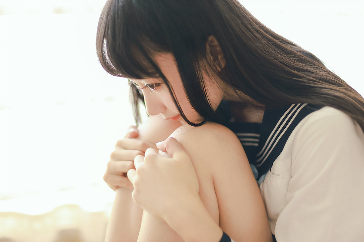 木绵绵OwO - 水手服内衣套装 [48P] - 第6张 - 机器猫次元