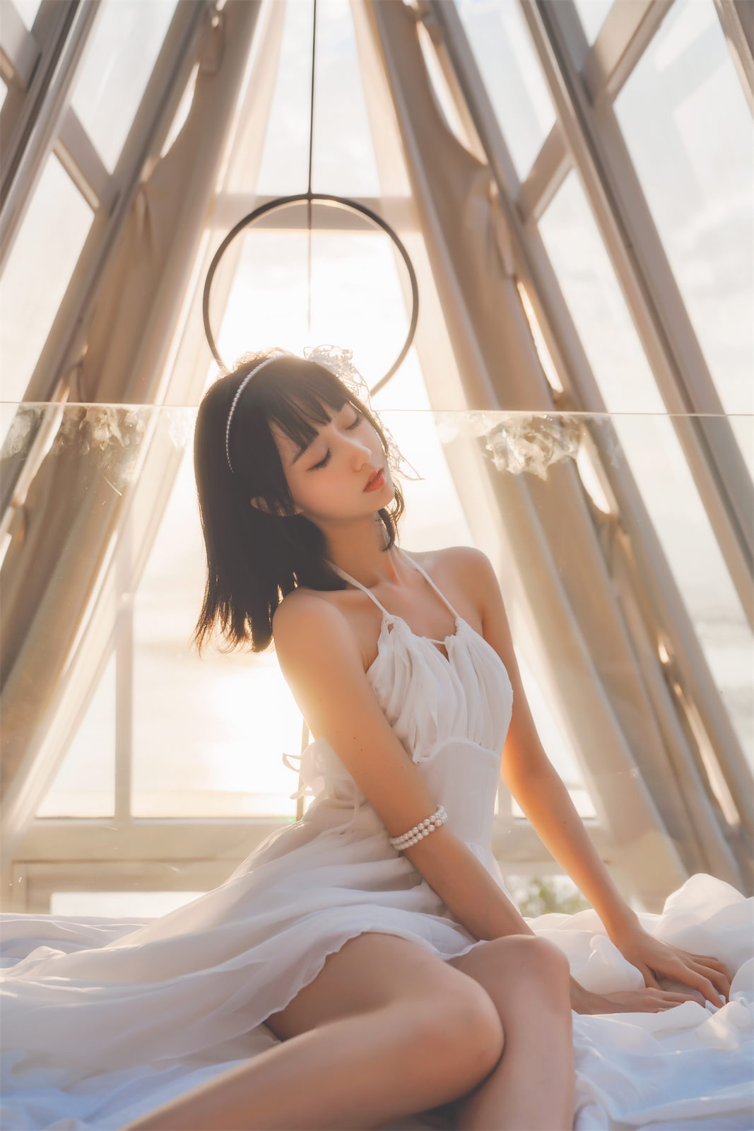 木绵绵OwO - 温柔白裙 [24P] - 第6张 - 机器猫次元