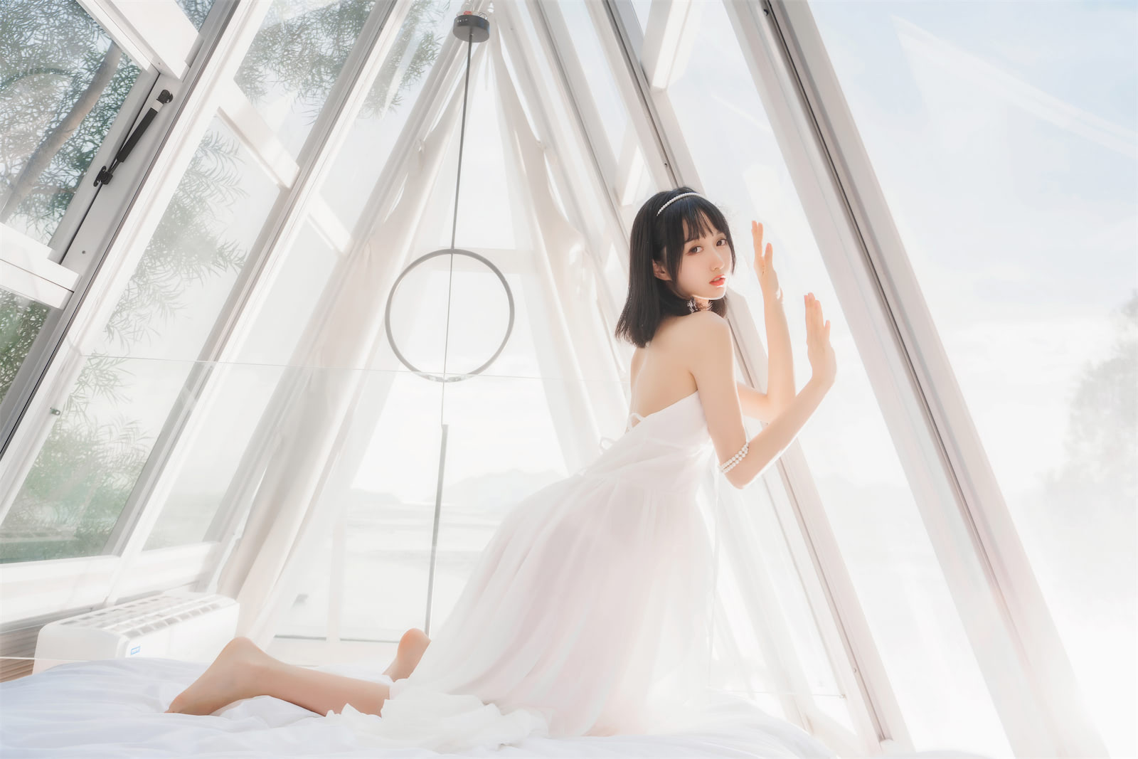 木绵绵OwO - 温柔白裙 [24P] - 第2张 - 机器猫次元