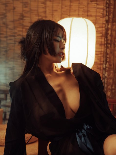 秋和柯基 - 穿黑纱的小妖精 [38P]
