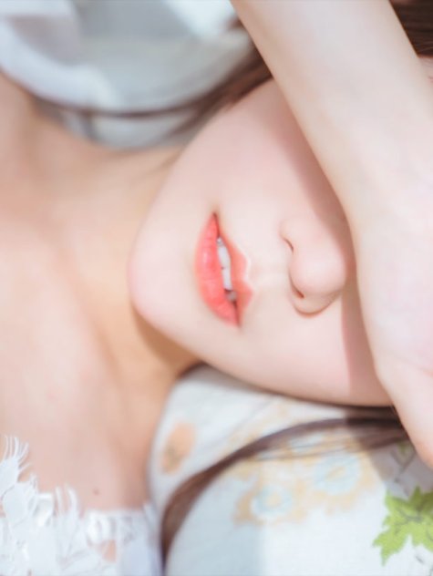 香草喵露露 - 纯白透明蕾丝 [76P]