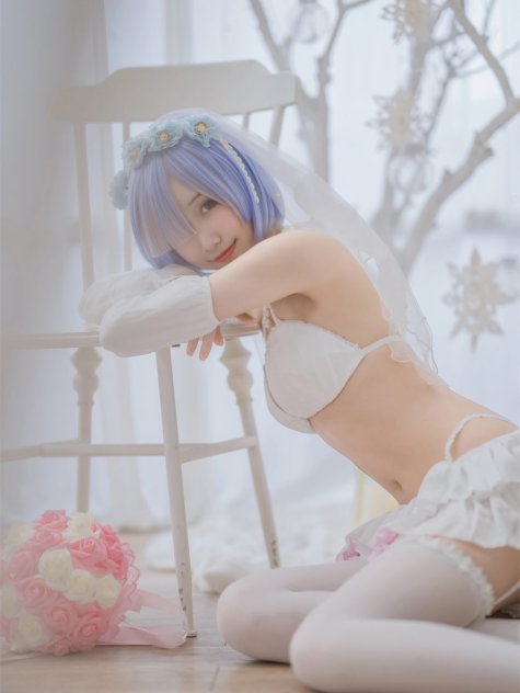 木绵绵OwO - 蕾姆花嫁 [30P]