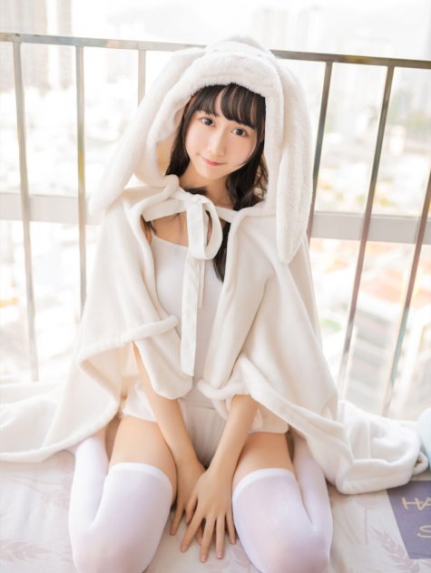 木绵绵OwO - 浴巾兔子 [42P]