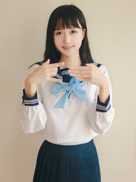 木绵绵OwO - 水手服内衣套装 [48P]